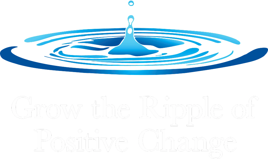 Grow the Ripple of Positive Change logo